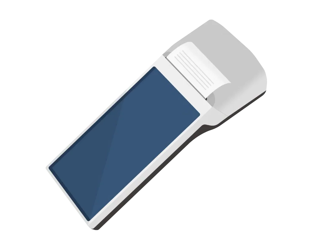 ⾞掌⽤携帯端末